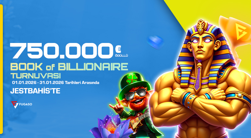 750.000€ ÖDÜLLÜ BOOK OF BILLIONAIRE TURNUVASI