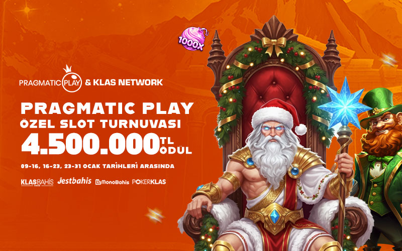 Pragmatic Play & Klas Network Özel Slot Turnuvası