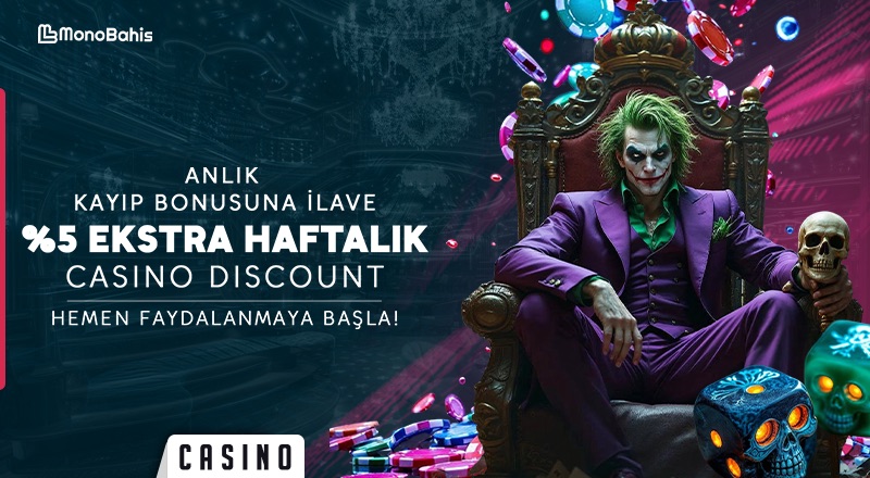 Haftalık Casino Discount %5